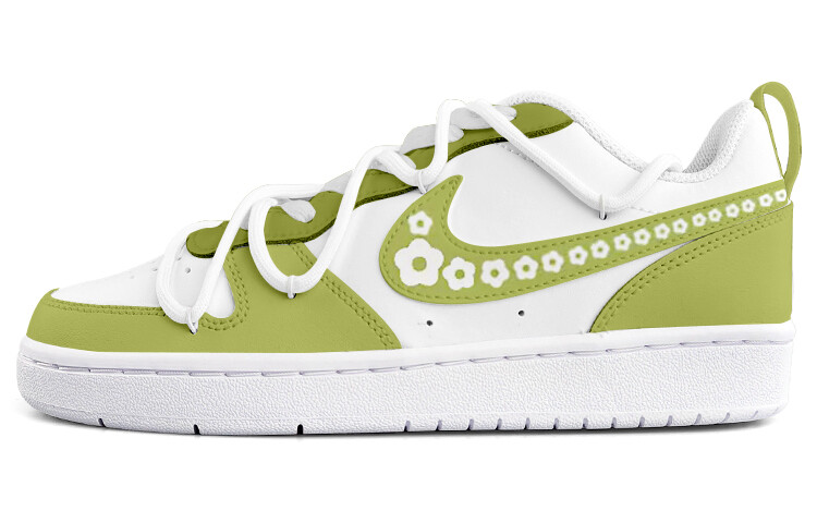 

Кроссовки Nike Skateboarding Shoes Women's Low-top White, желтый