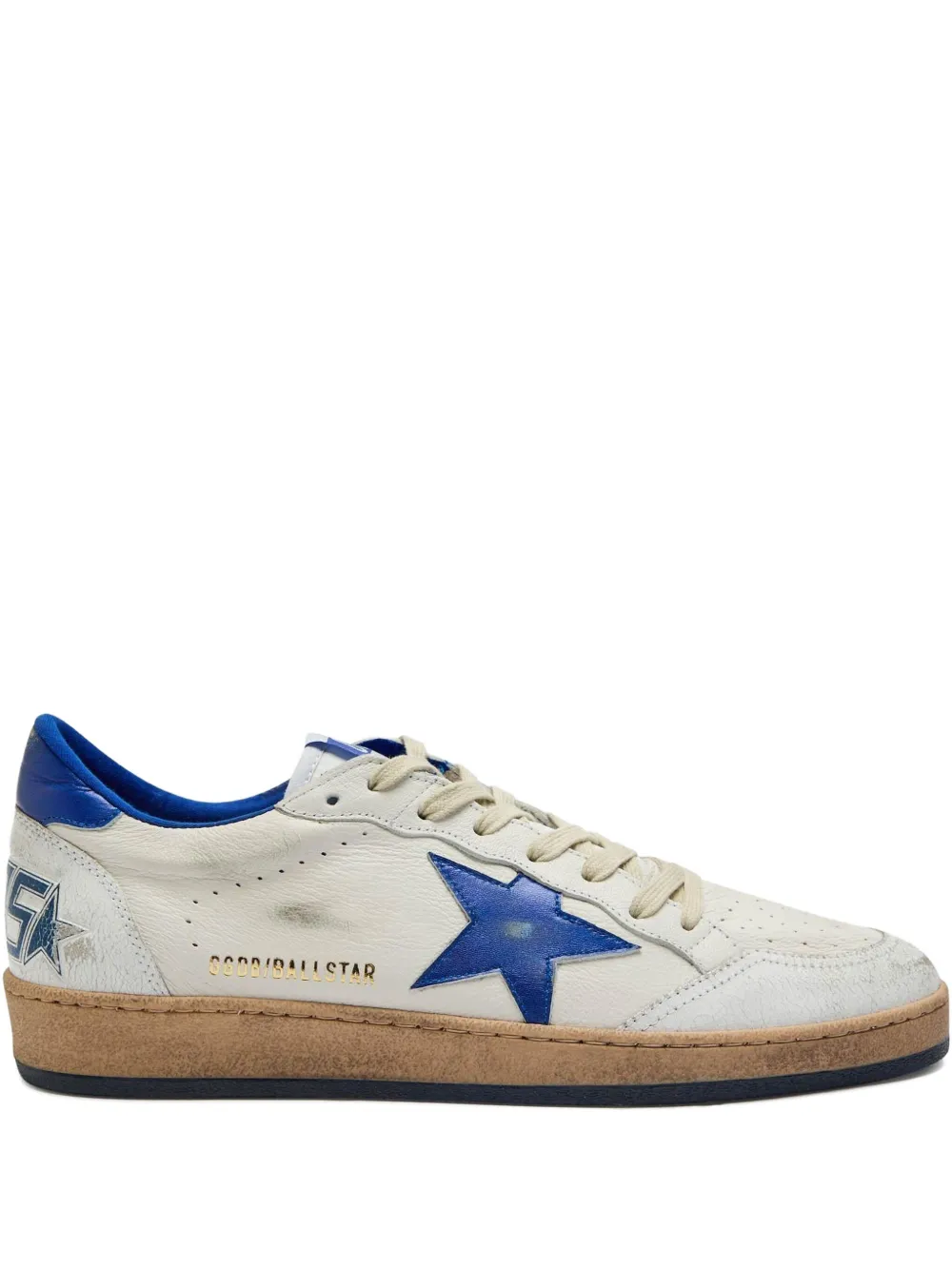 

Кроссовки Ball Star из наппы Golden Goose, белый