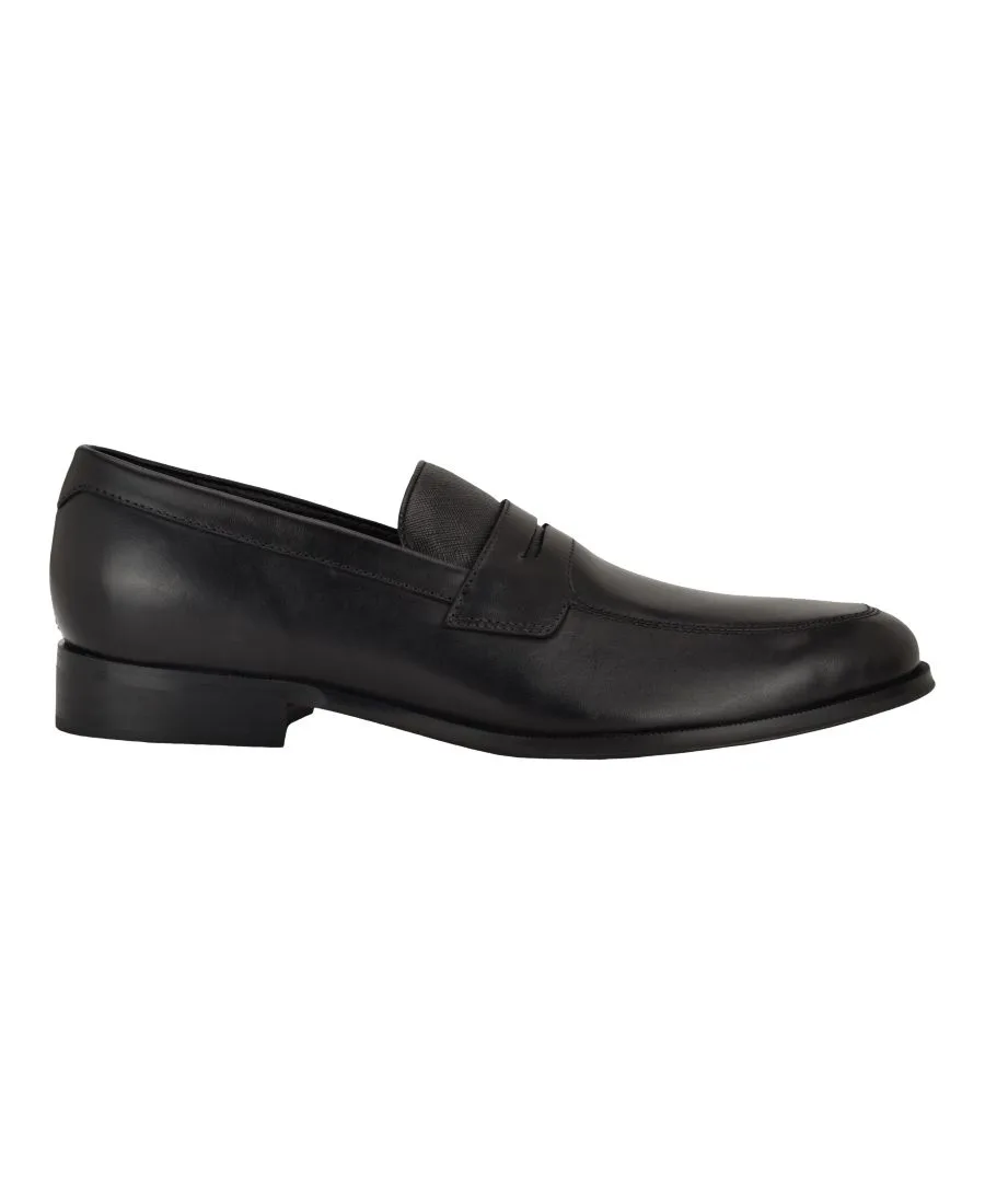 Мужские лоферы Rinver без шнурков Calvin Klein, черный leather — фото 2