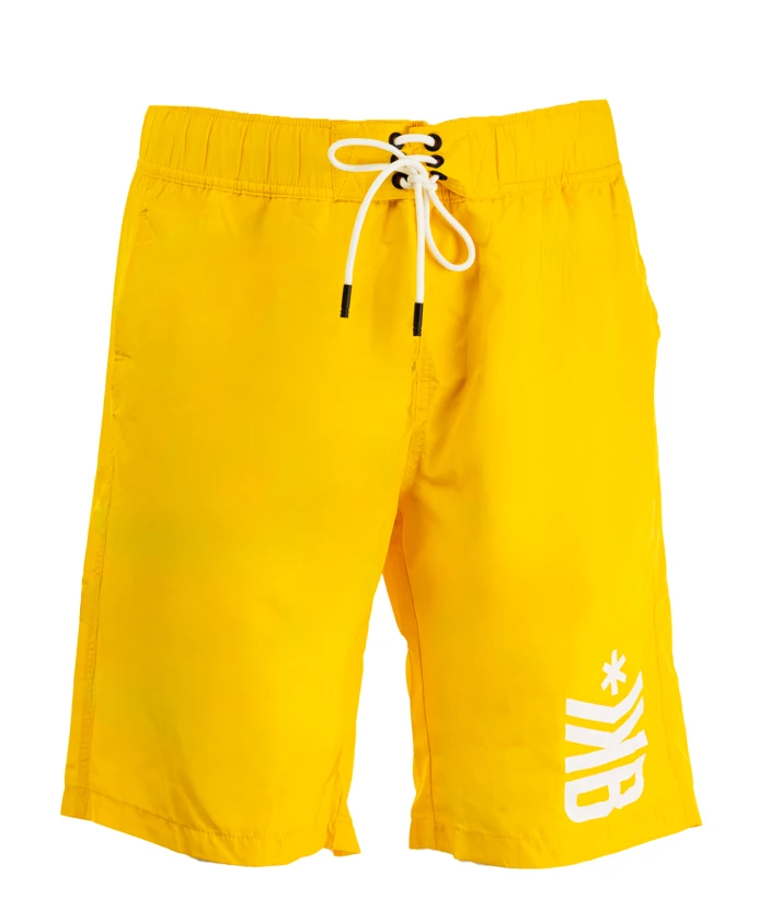 

Длинные шорты для повседневного стиля. Bikkembergs, желтый