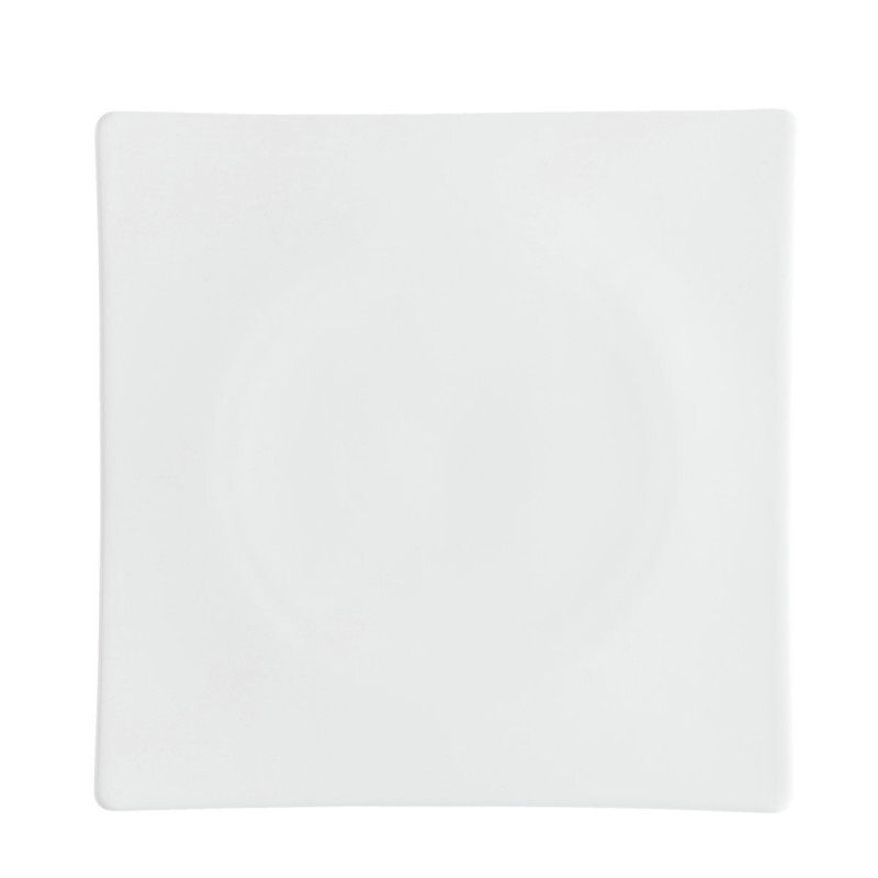 

Тарелка квадратная плоская Jade White 27 см Rosenthal, белый