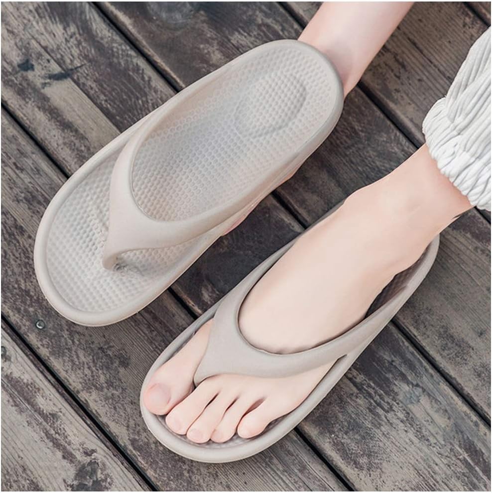 

Массажные шлепанцы YXCKG, вьетнамки для мужчин, с поддержкой свода стопы, плоские летние пляжные сандалии унисекс, шлепанцы, открытый носок, легкая летняя обувь (Цвет: Черный B, Размер: EUR44)