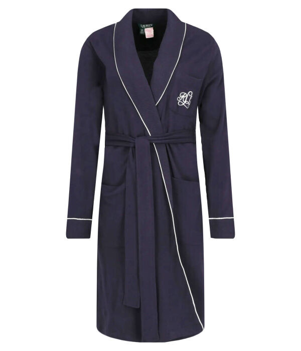 

Халат женский Lauren Ralph Lauren хлопковый, синий