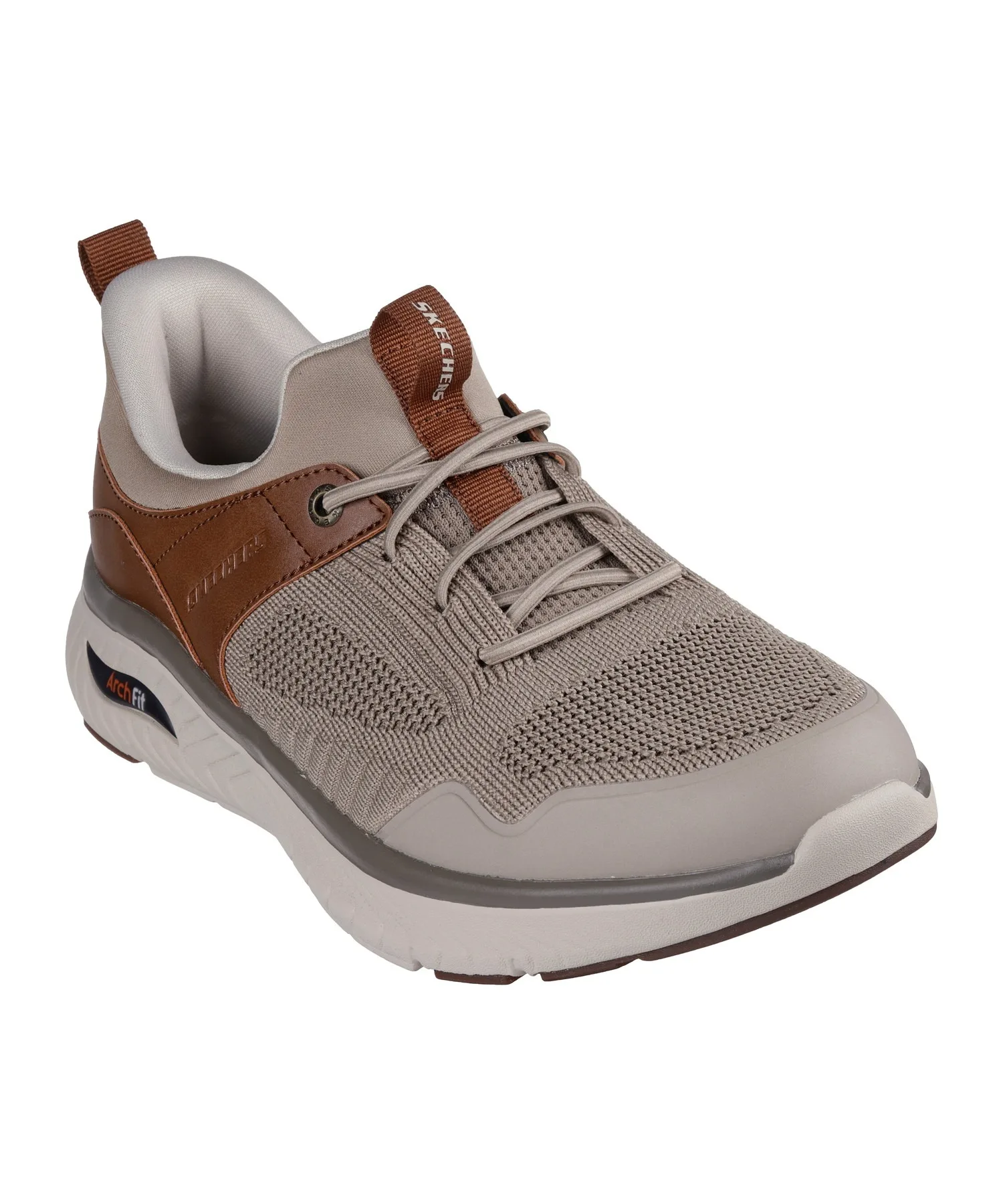 Мужские кроссовки SKECHERS Arch Croser - Emeric бежевые