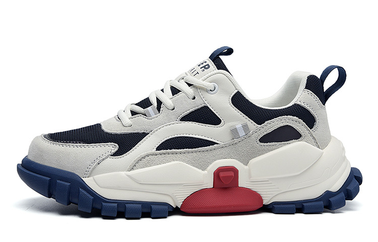 

JEEP SPIRIT Устойчивые к истиранию дышащие противоударные низкие уличные кроссовки для мужчин с эффектом увеличения роста Премиум Фил Фьюриес Си Блю [Натуральная кожа и сетка]