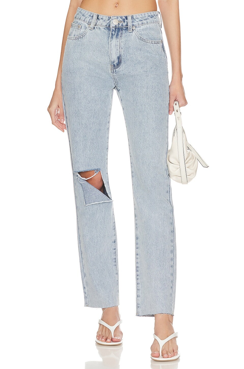 

Джинсы superdown Dylan Distressed Denim, цвет Light Blue Wash