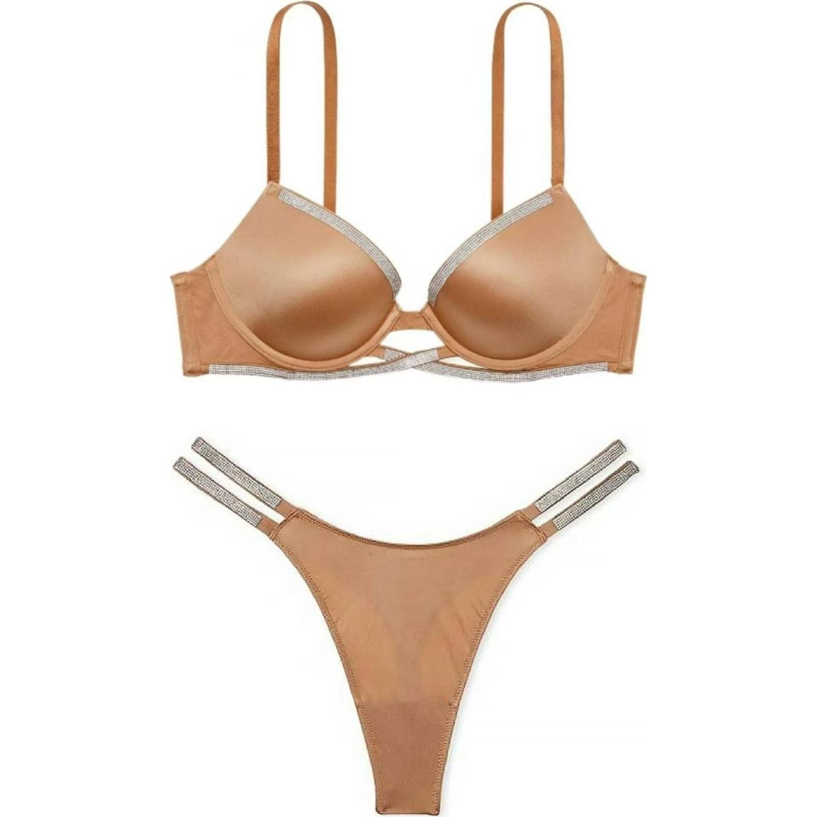 

Victoria's Secret Женский комплект нижнего белья цвета хаки