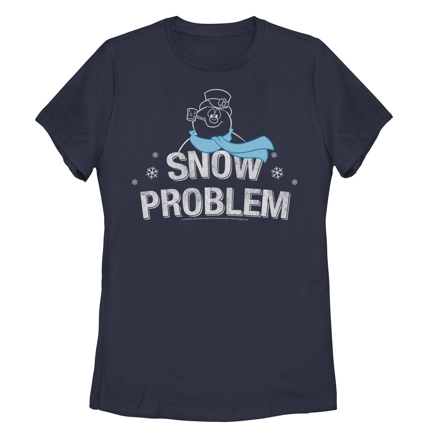 

Футболка для юниоров Frosty The Snowman Snow Проблема Licensed Character