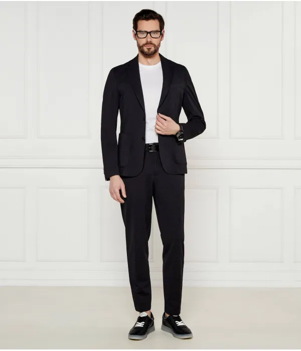 Элегантная куртка p-hanry-j-wg-252 Slim fit Boss, черный — фото 2