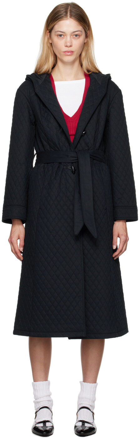 

Пальто Ella от Katie Holmes Edition Navy A.P.C.