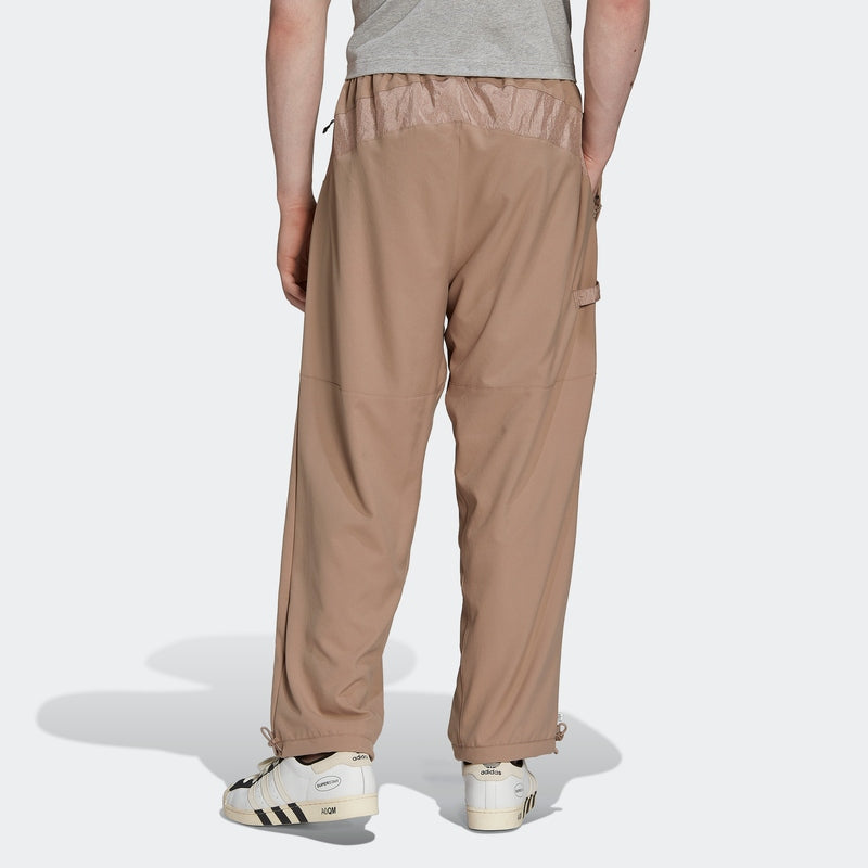 Спортивные брюки Men's adidas originals Printing Logo Zipper Pocket Straight Sports Pants/Trousers/Joggers Brown HK2735 — фото 3