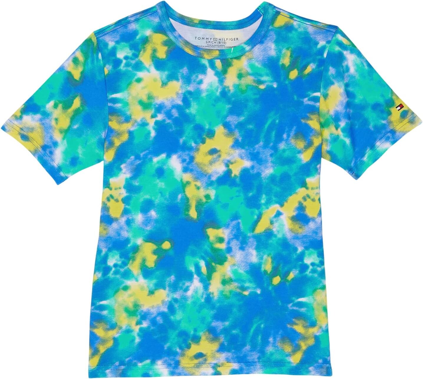 

Футболка Tommy Hilfiger Tommy Tie-Dye T-Shirt, цвет Nebulas Blue