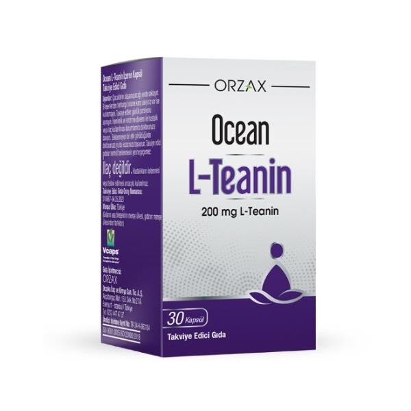 

Ocean L-теанин 200 мг 30 капсул ORZAX