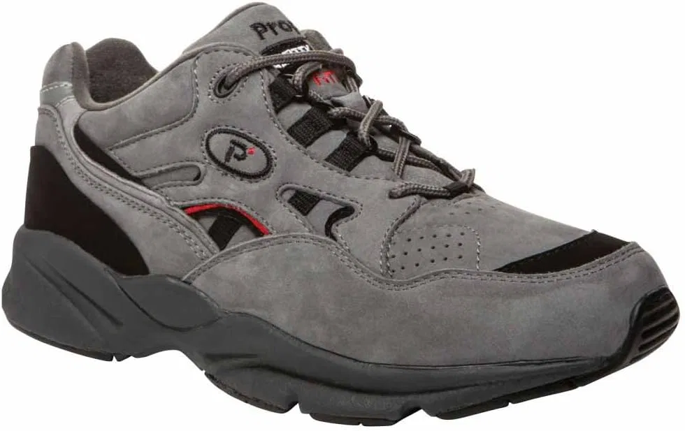 Мужские кроссовки Propét Stability Walker-m, Grey Black Nubuck — фото 3