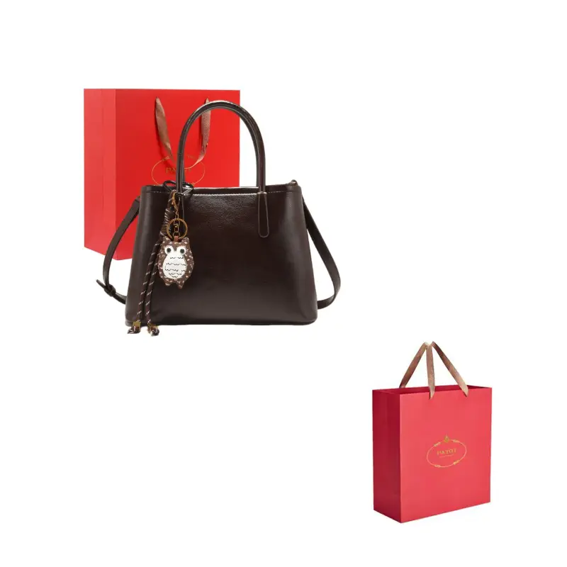 

PAYOT Синтетическая кожаная сумка через плечо, Burgundy