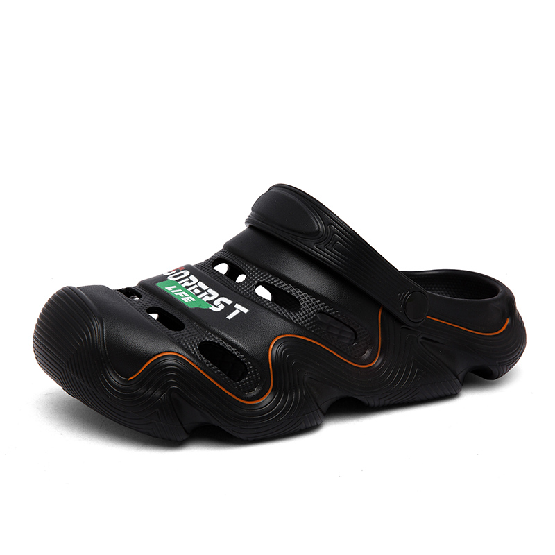 

NANJIREN Клоги мужские черные, цвет Black