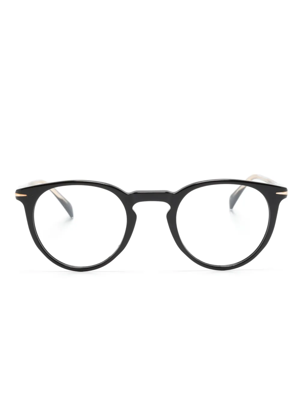 

Очки в круглой оправе Eyewear by David Beckham, черный