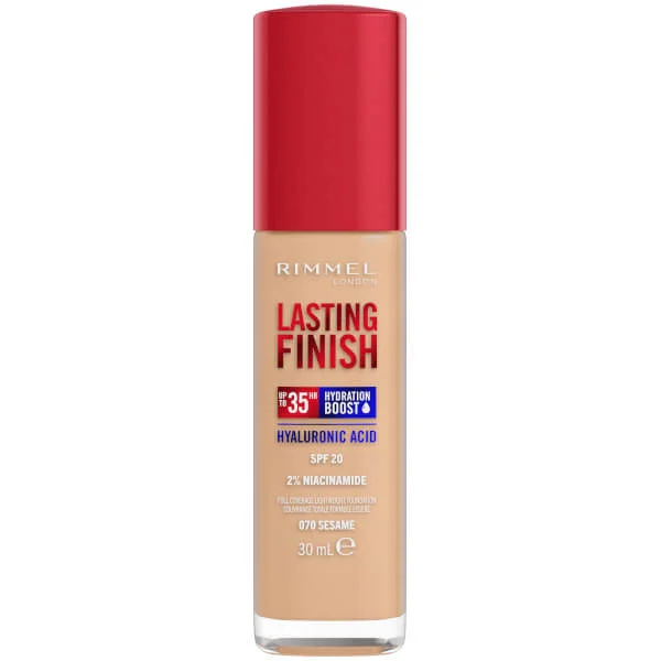 

Тональный крем lasting finish 35 часов Rimmel, 30 мл., цвет 070 sesame