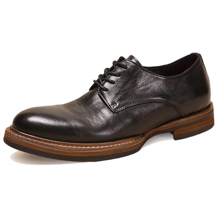 

SENJIALUO Мужские повседневные кроссовки Low Top черные, цвет Black