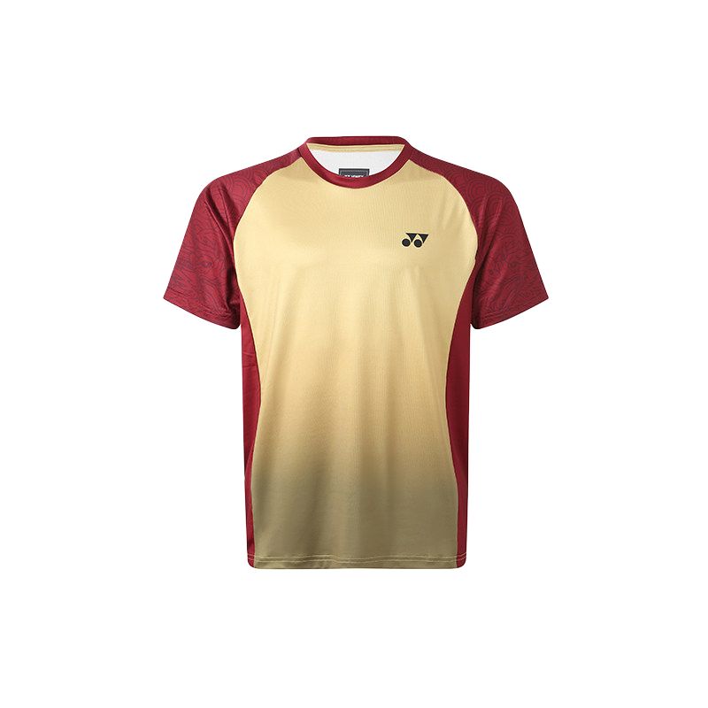 

Футболка для бадминтона Unisex Crew Neck Moderate YONEX, dragon's heir желтый