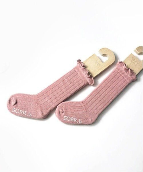 Высокие носки Рози Rora, Pink