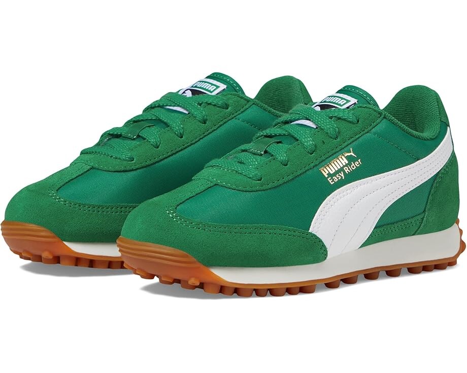 

Кроссовки PUMA Kids Easy Rider, цвет Archive Green-PUMA White