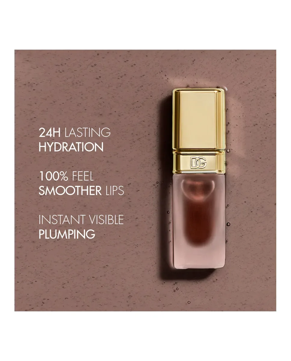 Бальзам для губ объемный Oil Lip Plumper 7 мл Dolce & Gabbana, Iced Espresso — фото 4