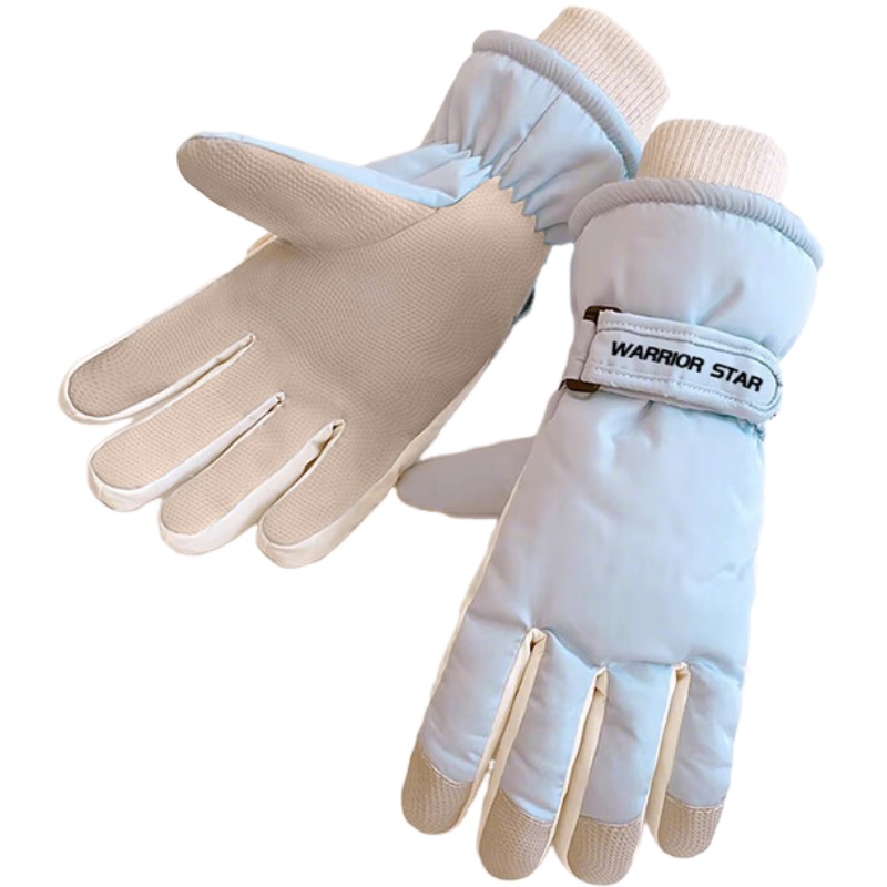 

Спортивные перчатки из полиэстера Unisex WARRIOR, светло-синий