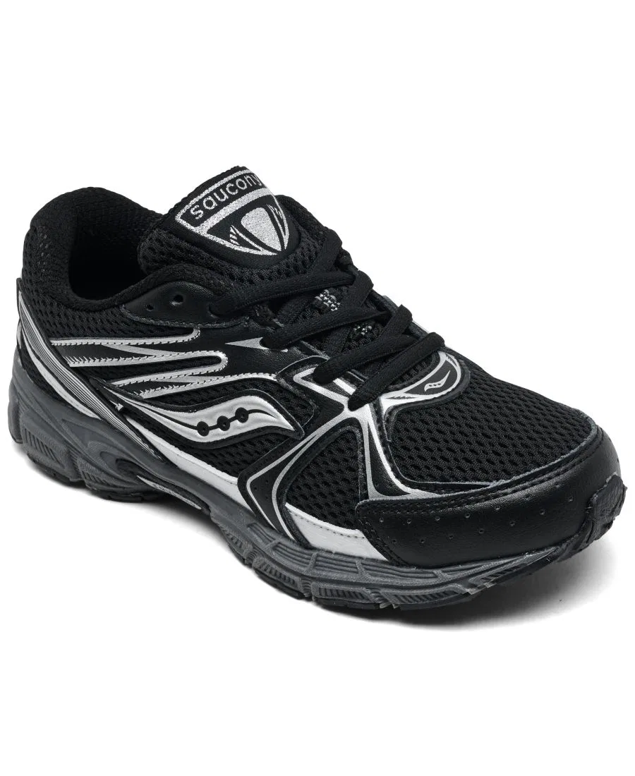 Детские кроссовки Big Kids Ride Millennium Casual от Finish Line Saucony, серебряный/черный