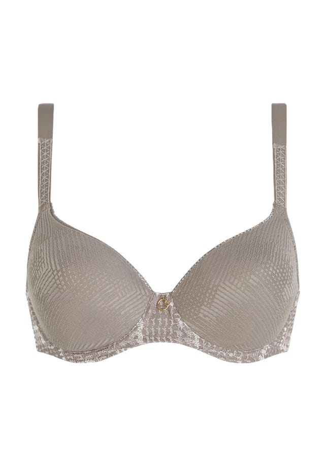 

Эмблема бюстгальтера на косточках Intrigue Chantelle, серый