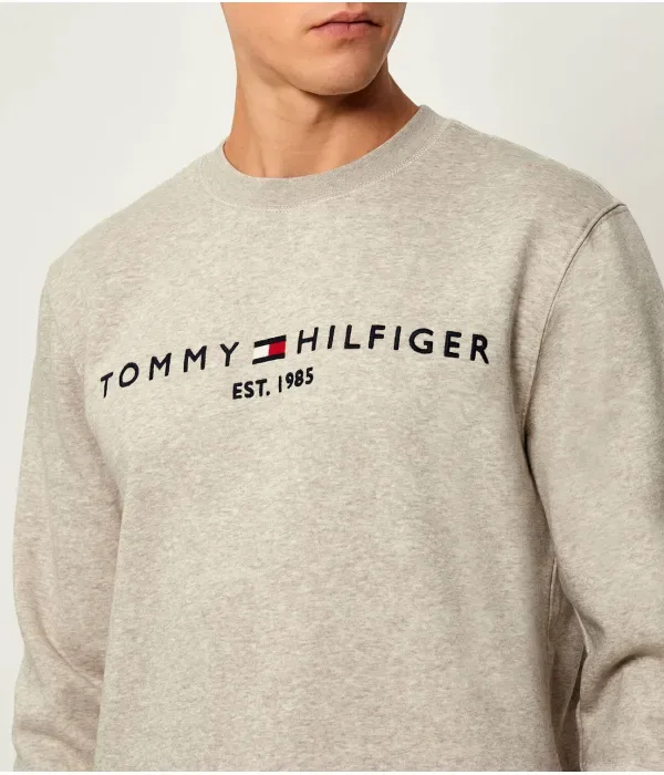 Толстовка regular fit Tommy Hilfiger, серый — фото 4