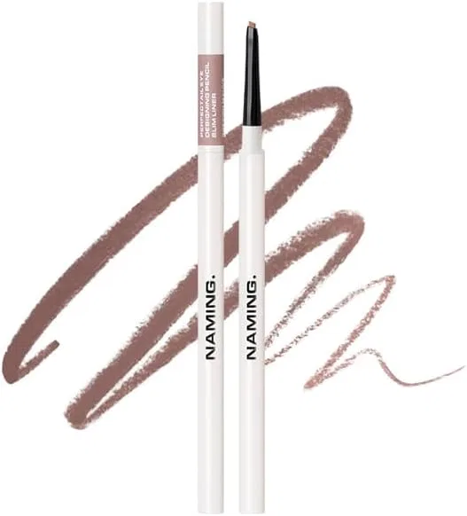 Карандаш для глаз Perfect Eye Design Pencil Slim Liner, бренд Naming, оттенок серо-розовый