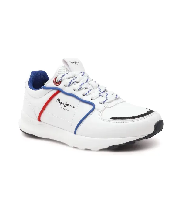 Кроссовки YORK PLAIN B Pepe Jeans London, белый