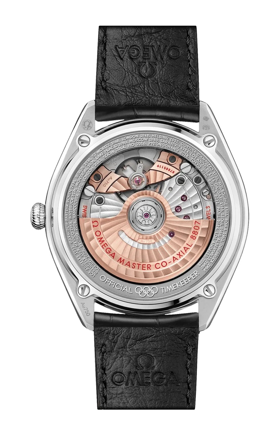 SEAMASTER OLYMPIC ОФИЦИАЛЬНЫЙ ХРОНОМЕТРИСТ CO‑AXIAL MASTER CHRONOMETER 39.5 ММ - 522.53.40.20.04.002 OMEGA, серебряный — фото 2