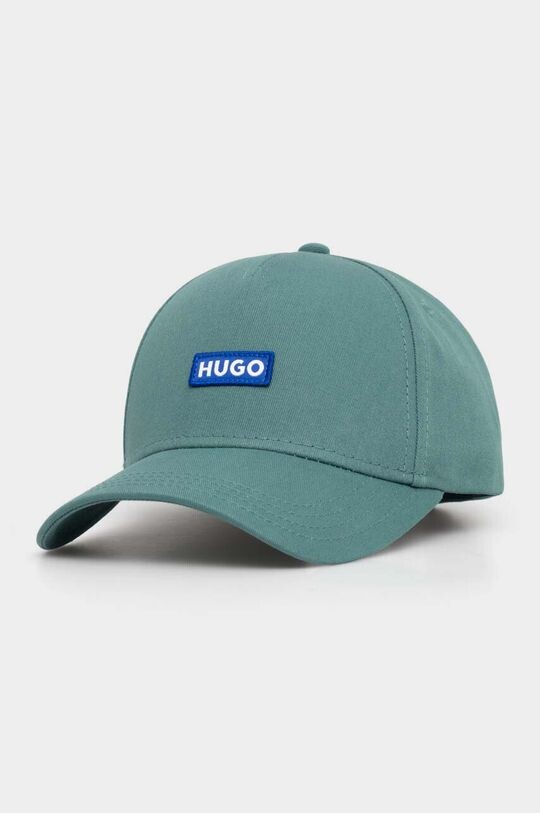 

Хлопковая бейсболка Hugo Blue, зеленый