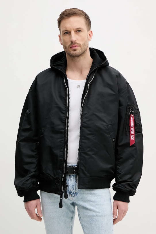 

Куртка-бомбер MA-1 D-Tec Studio LW Alpha Industries, черный