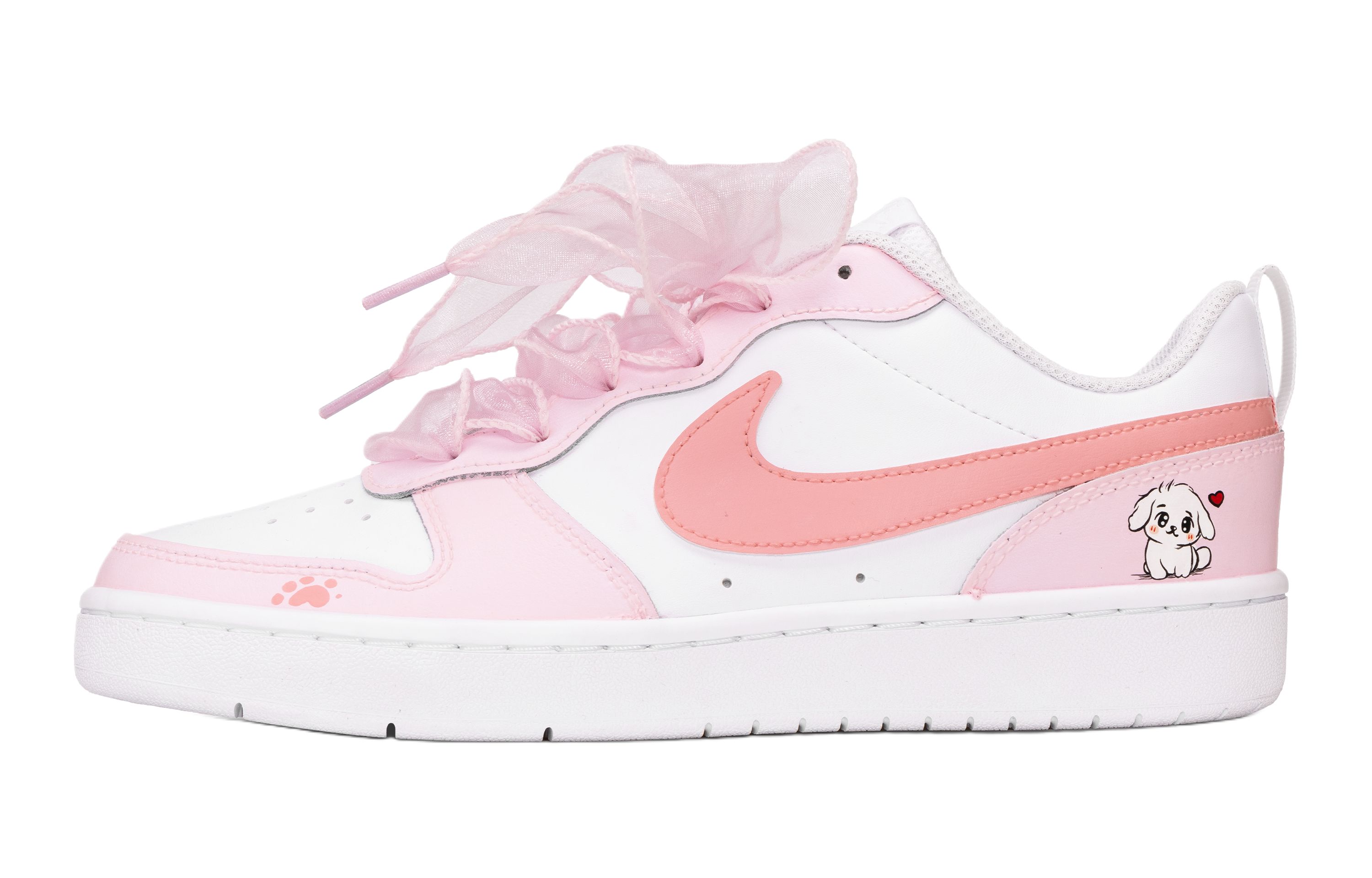 

Кроссовки Court Borough Low 2 для подростков Nike, розовый