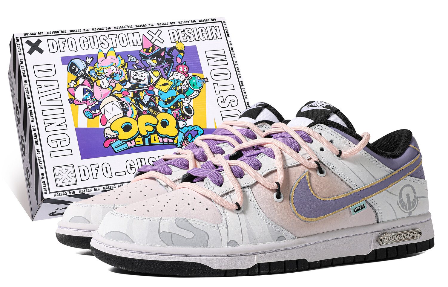 

Женские кроссовки для скейтбординга Nike Dunk, Lilac