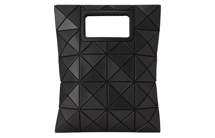 

ISSEY MIYAKE Маленькая женская сумка из ПВХ серо-черная
