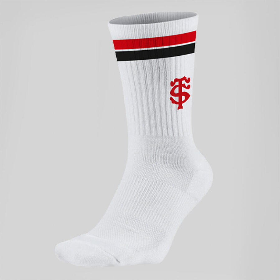 

STADE TOULOUSAIN Белые носки для повседневной жизни Стад Тулузен