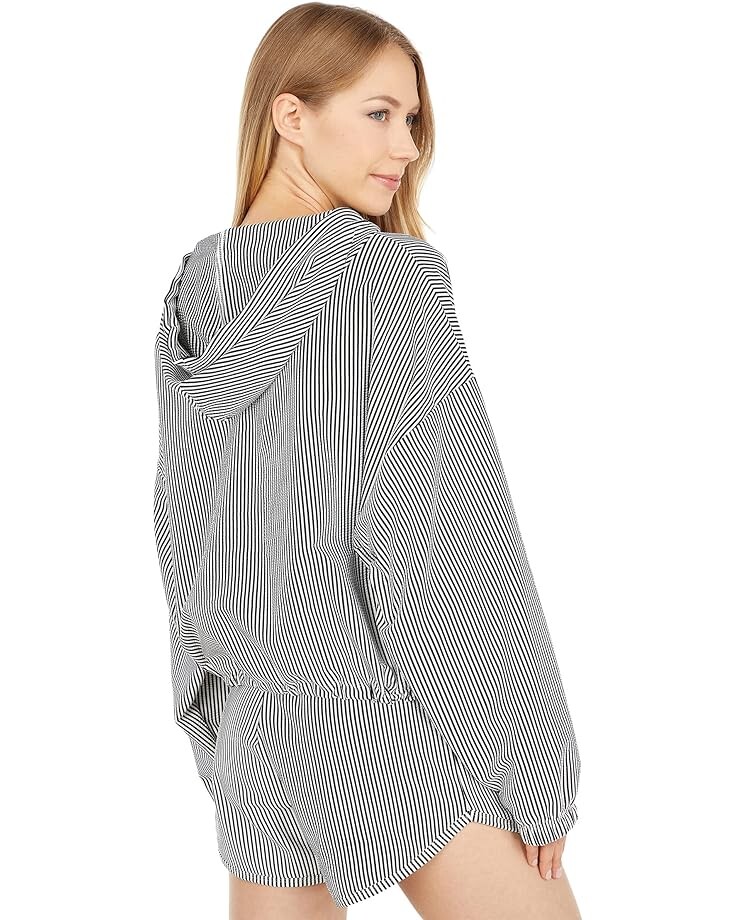 

Пуловер YEAR OF OURS Seersucker Pullover, черный/белый