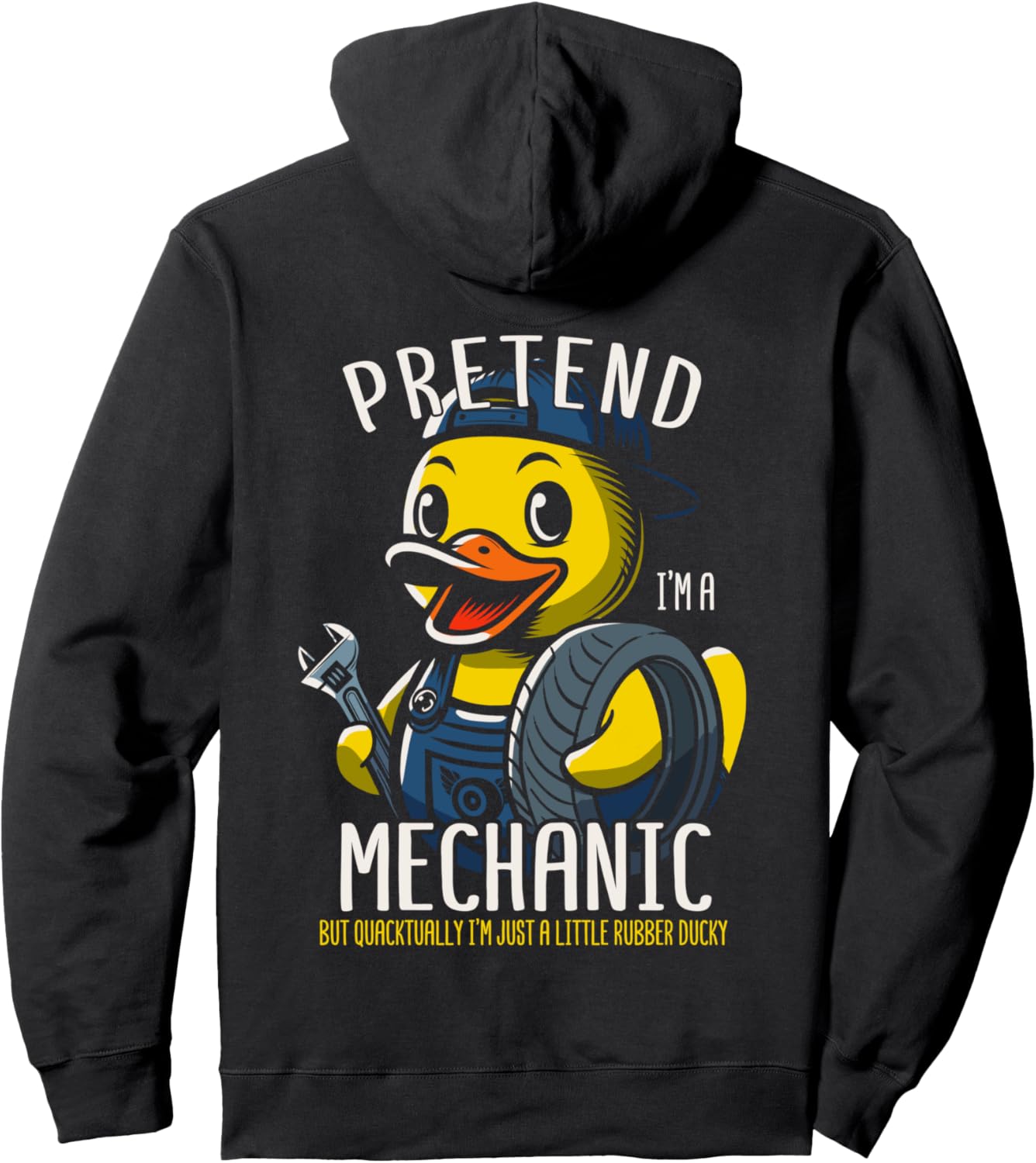 

Толстовка с капюшоном в виде резиновой уточки-автомеханика, черная Auto Mechanics Rubber Ducky Mechanic Rubber Duck, Черный, Толстовка с капюшоном в виде резиновой уточки-автомеханика, черная Auto Mechanics Rubber Ducky Mechanic Rubber Duck