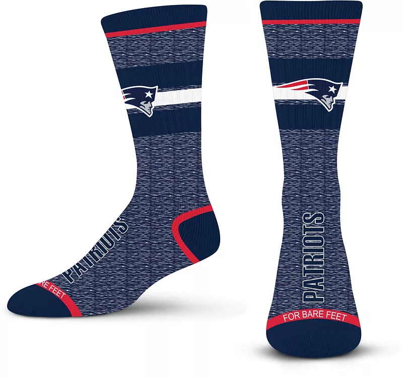 

Носки Spotlight для взрослых New England Patriots для босых ног For Bare Feet