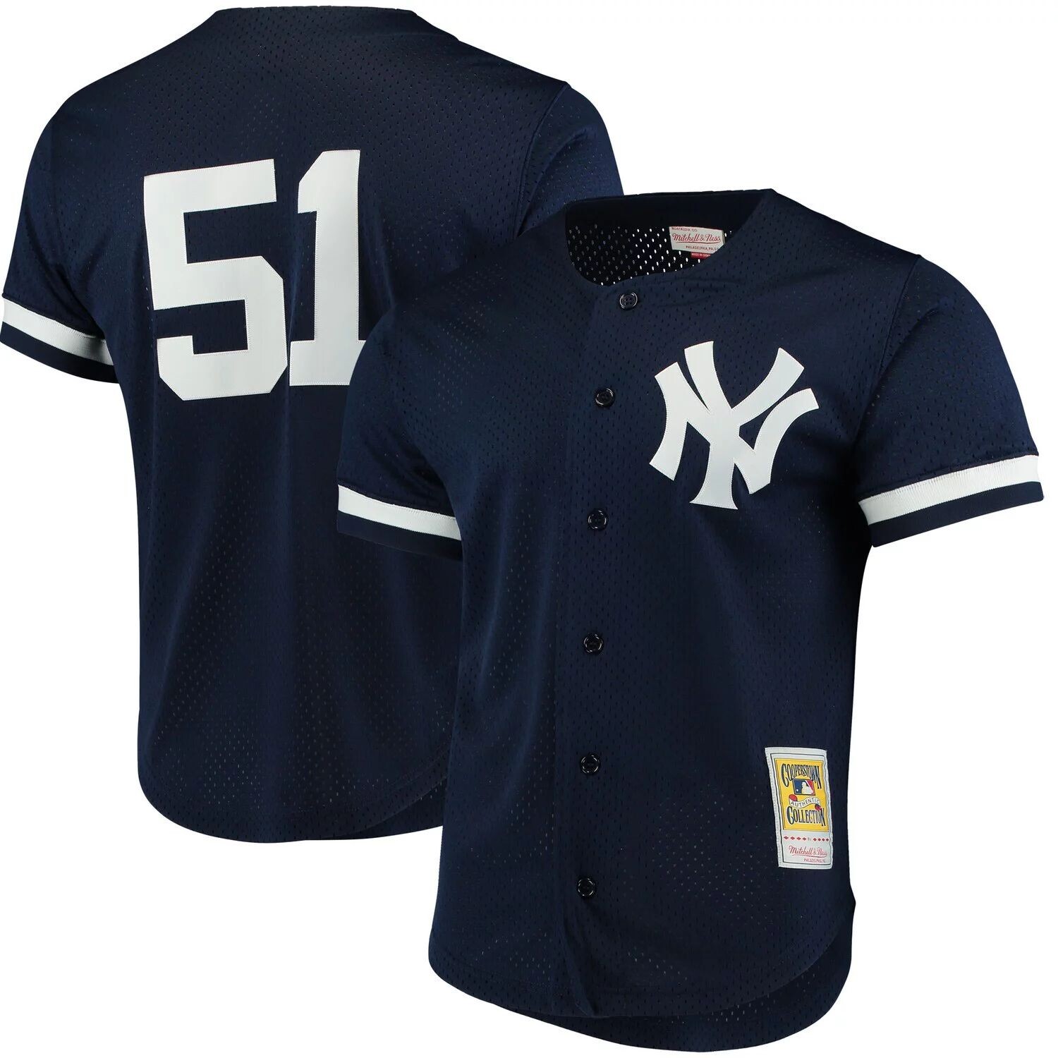 

Мужская футболка Mitchell & Ness Bernie Williams темно-синего цвета New York Yankees Fashion Cooperstown Collection, сетчатый тренировочный трикотаж из ватина, Синий, Мужская футболка Mitchell & Ness Bernie Williams темно-синего цвета New York Yankees Fas
