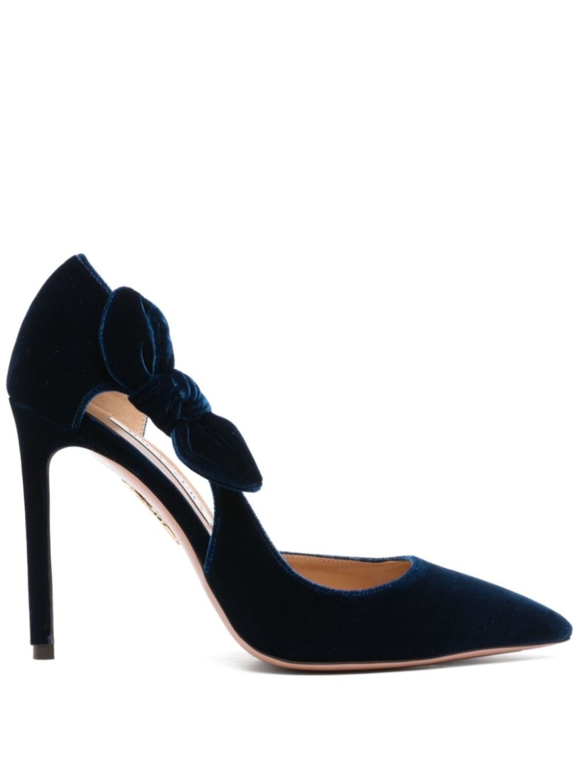 

Aquazzura туфли Very Bow Tie 105, синий