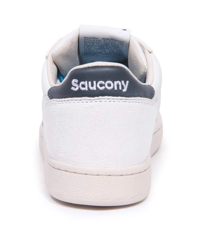 Джазовые туфли-лодочки белого/королевского цвета Saucony, белый — фото 4