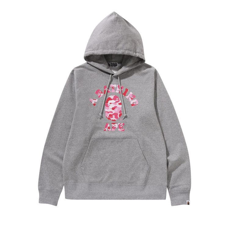 

Худи BAPE ABC Camo College Pullover Hoodie, Grey