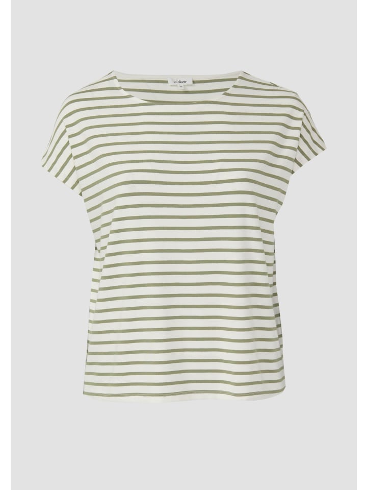

s.Oliver Футболка цвета 79G2_оливково-зеленый