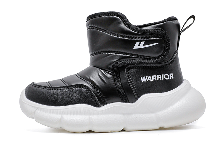 Warrior Heat Sensitivity Collection Противоскользящие утепленные детские ботинки, Черный — фото 2