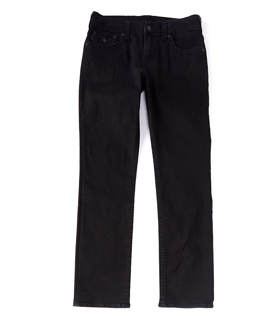 

Джинсы прямого кроя с низкой посадкой True Religion Ricky, черный